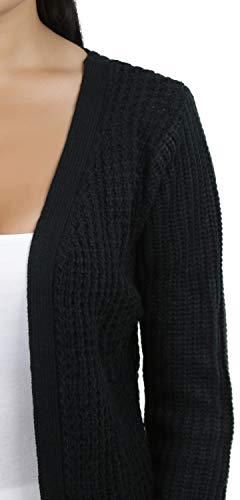 Image of ToBeInStyle Women's Warm Heavy Knit Long Sleeve Cardigans
