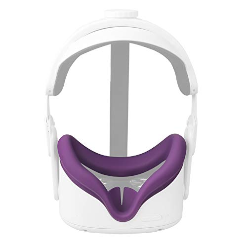 Hoofdkussen Hoofdband voor Oculus Quest 2 Elite Strap +VR-Lensafdekking Zweetbestendige Waterdichte Hoofdband… - Image 8