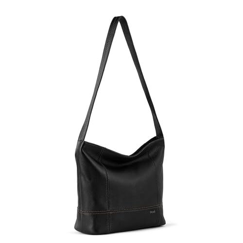 Image of The Sak De Young Leather Hobo Bag - Shoulder Purse with Zipper Pocket
