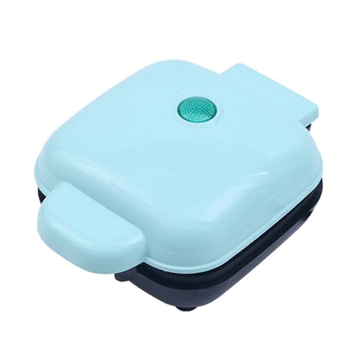 Mini gofrera, diseño compacto, fácil de limpiar, superficie antiadherente, ideal para desayunos, postres, sándwiches u otros aperitivos.