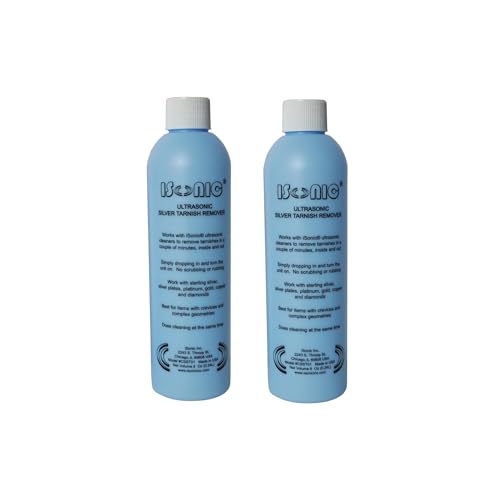 Removedor ultrasónico para placas, 8 oz, pack 2