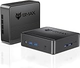 BMAX Mini PC B3 N5095 (hasta 2,9 GHz) 8GB RAM/256GB SSD W-11 Pro Mini Ordenador de sobremesa Pantalla Doppio schermo 4K Cubierta Push-Pull WiFi 5/ Dual HDMI/USB 3.0/ BT 4.2