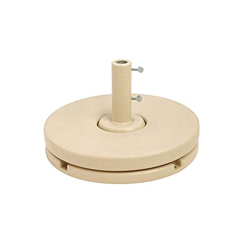 Umbrella Base,70 lb,Sandstone