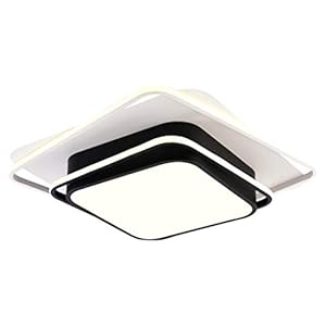 XYZMDJ Plafonnier, éclairage encastré dans une installation géométrie créative, éclairage de plafond blanc froid for salle à manger couloir salon cuisine chambre porche bureau, plafonnier nordique mod