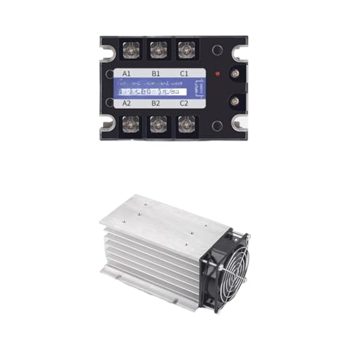 Relais à semi-conducteurs triphasé 80A DC-AC pour contrôle de tension