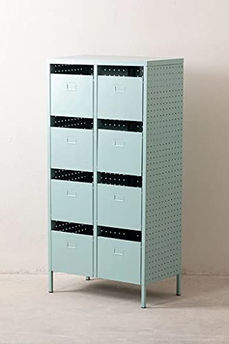 Stylez Casier indus Bleu-Vert