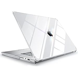 SUPCASE for MacBook Pro 16 Inch Case 2021-2026 Release (Unicorn Beetle Clear), M5/M4/M3/M2/M1 Pro/Max Chip [Anti-Scratch] Slim Transparent Cover for MacBook Pro 16'' with Touch ID, Clear
