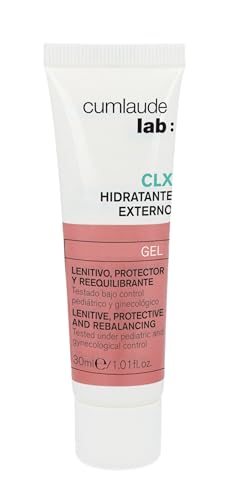 Cumlaude Lab Hidratante Externo CLX - Gel intimo Vulvar con Acción Calmante y Protectora para la Irritación e Inflamación, con Clorhexidina y Ácido Hialurónico - 30 ml