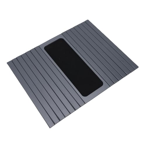 Mesa con almacenamiento para refrigerios y teléfono que estabiliza el brazo del sofá 7