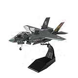 Udnorbay F-35B Lightning II Die-cast Airplanes-1/72 Scale Fighter Jet Attack Metal Aircraft Model for Collector, Aviation Enthusiast-Premium Collectiable with Display Stand