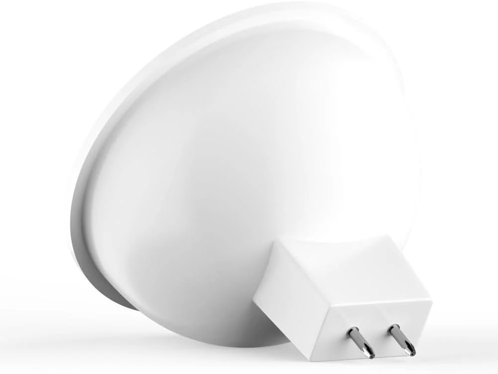 LEDMyplace 6.5W LED MR16 Dimmable Bulbs, Indoor Recessed Light, 3000K Warm White, 500 Lumens, Replacement of 50W, CRI >80, Spotlight Bulb for Living Room, Bedroom, GU5.3 Base, Pack of 6