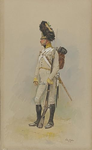 Affiche Grenadier Jean Baptiste Edouard Detaille pour habiller un grand mur vide 60x90