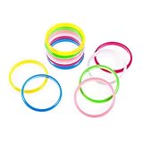 SOIMISS 36 piezas Pulseras Rígidas de Plástico Colores Candy Pulseras Retro para Fiestas Temáticas Años y Accesorio para Manualidades y de Cumpleaños Infantiles