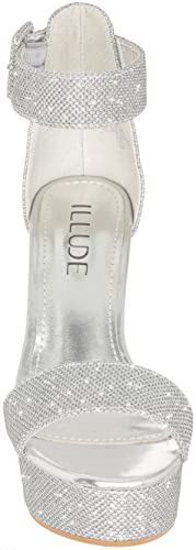 ILLUDE Women's High Heel Platform Sandals Ankle Strap Chunky Heel Sexy Party Heeled Sandals – Darling4