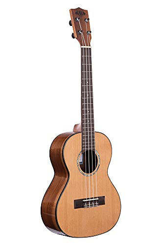 Kala KA-SCAC-T – Solid Cedar Top Acacia, ukulélé Ténor - Les Beatles, Paul McCartney, John Lennon, RIngo Starr, George Harrison Kala KA-SCAC-T - Solid Cedar Top Acacia, ukulélé Ténor
