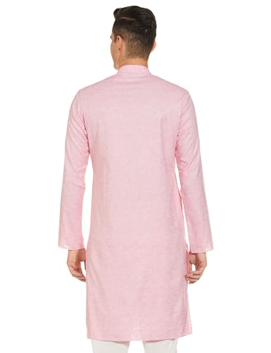 Image of Manthan Blended Viscose Kurta for Men