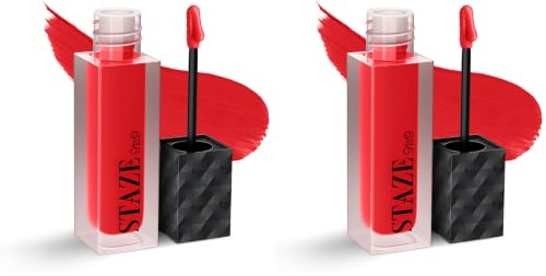 Image of Staze Lips Don't Lie Liquid Lipstick (Pack of 2)