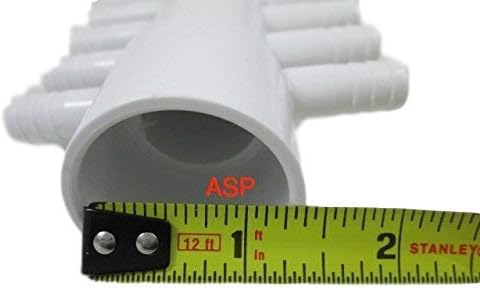 Air Manifold 12 & Control Valve Kit Gray 1" Spa Hot Tub Universal