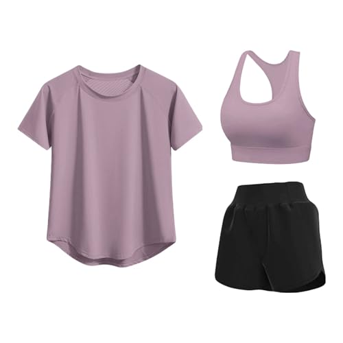 Tenue de yoga respirante et légère avec haut de gym rembourré