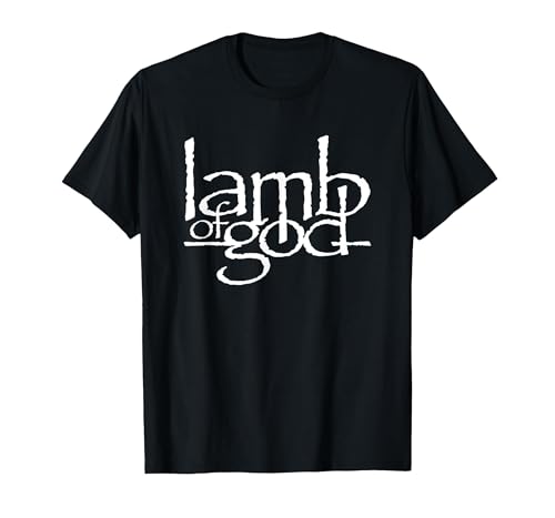 Lamb of God Stacked Logo T-Shirt, Men, Black, XX-Large