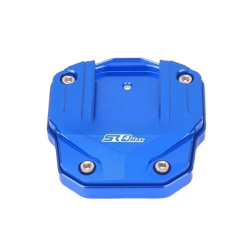 Fuß-Verbreiterung Ständer Pad Für SR4 MAX SR4MAX 2022 2023 Motorrad-Ständerfuß-Seitenständer-Verlängerungspolster-Plattenhalterung Motorrad-Ständer