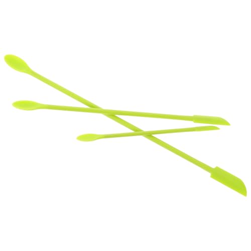 UKCOCO 3 Piezas Espátulas de Silicona para Repostería Diseño Flexible para Raspar Tarros y Botellas Mango Ergonómico Utensilios Prácticos para Cocina y Pastelería