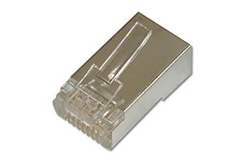 DIGITUS AK-219603 Cat 6 Crimpstecker 1 Stück RJ45 Netzwerkstecker Geschirmt Für Cat6 Netzwerkkabel Patchkabel & PoE