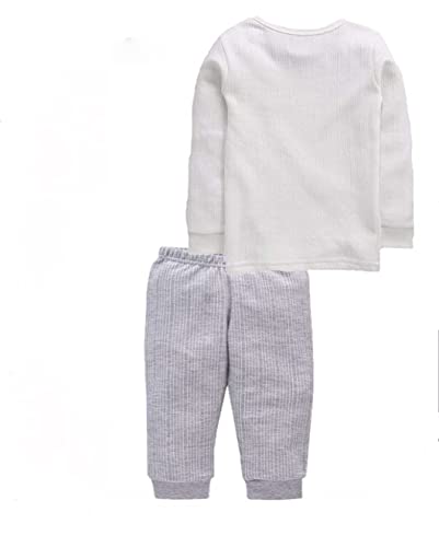 Image of NEVA Kids(Baby Boys & Baby Girls) Winter Thermal.Its a Pack of Full Sleeves Body Warmer Upper & Lower .It is A 2-pc Pack !!