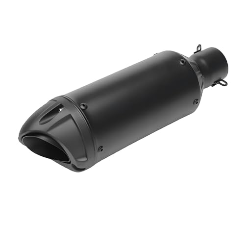 Tuyau d'échappement de moto universel droit 51mm en acier inoxydable pour silencieux