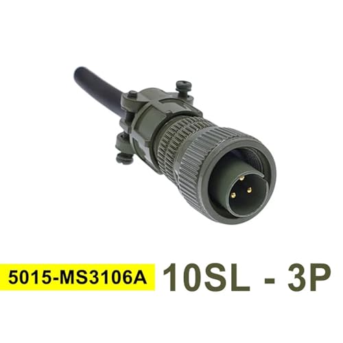Conector MIL-C 5015 10SL-3 enchufe circular MS3106A 10-3P para cable industrial 2
