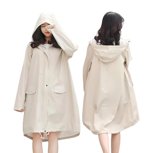 [Formemory] レインコート レディース おしゃれ レインウェア ポンチョ 雨合羽 女性用 カッパ 雨具 かっぱ レディース 通勤 通学 かわいい 撥水 防水 フード 自転車 バイク 梅雨 袋付き シルエットが可愛い 10色