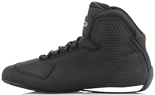 Alpinestars 25155181095 Sektor Street sapato para motocicleta, preto, 41
