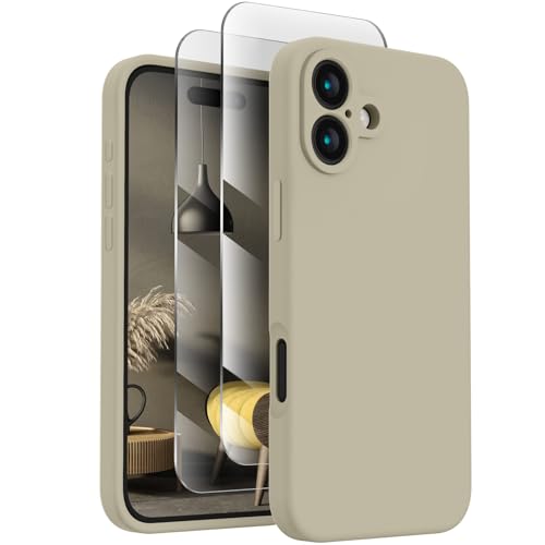 FireNova Designed for iPhone 16 Case, 6.1", Khaki