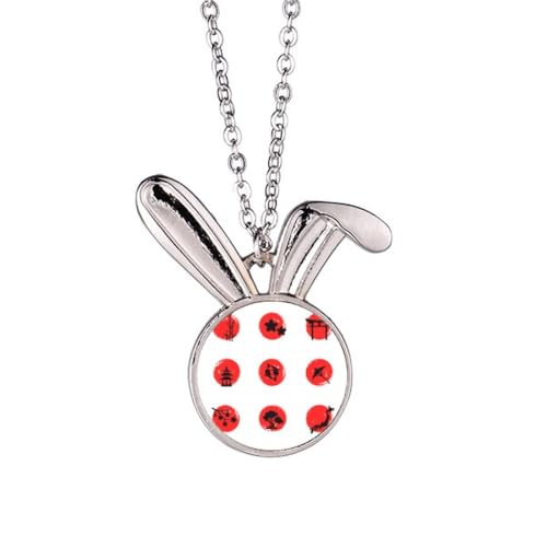 Collier pendentif carte culture japonaise : bijou tendance et chaîne ajustable