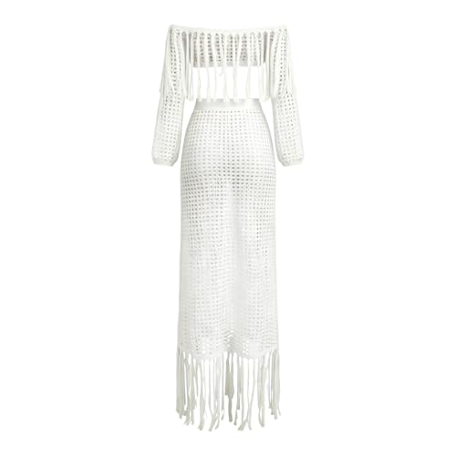 Vestido largo de playa para cubrir el bikini de forma elegante 4