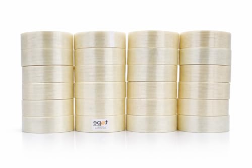 Image of MAT Commodity Grade Fiberglass Reinforced Filament Strapping Tape - 1.5 in. Wide x 60 yds. (Pack of 24) Filaments Run Lengthwise