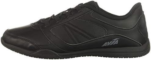 Avia Focus Black Non Slip Shoes For Women Comfort Shoes For Work Nursing Restaurants Walking Black Metallic Iron Grey Chrome Silver 10 Buy Online At Best Price In Uae Amazon Ae