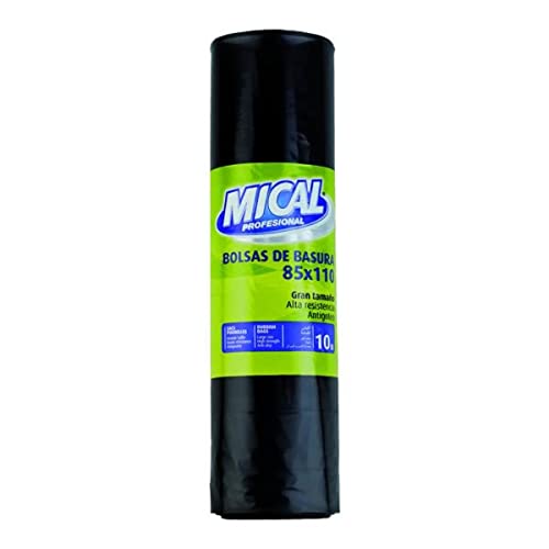 Marca Blanca - Mical Bolsas de Basura 120L, 10 bolsas