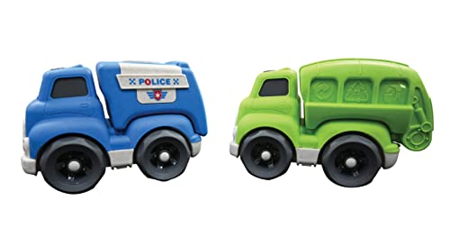 Coches de juguete de calidad Lexibook Bio Toys, camiones con fibra de trigo