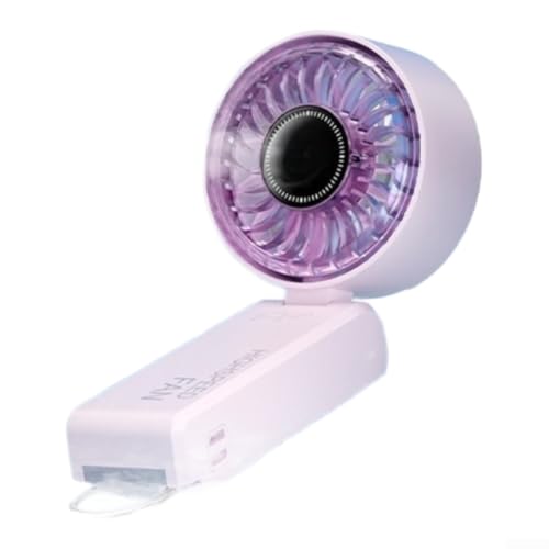 Image of Compact Desk Fan 9m/s for Office Travel Compact Desk Fan 9m/s(Purple)