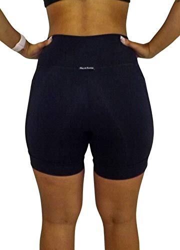 Bermuda Feminina Poliamida Para Corrida Preto