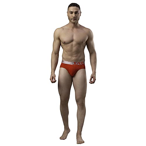Image of Underjeans Men Cotton Blend Brief - Pack of 2