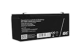 Green Cell® AGM 6V 15Ah Akku Vlies Batterie VRLA Blei Batterie Bleiakku Ersatzakku Akkubatterie Versorgungsbatterie Zyklenfest Wartungsfrei für Spielzeug | Alarm | Notstrom | Kinderroller | Reha
