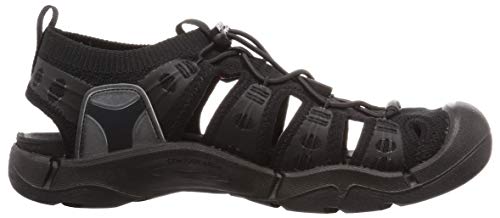 Keen Mens Evofit 1 Textile Synthetic Triple Black Sandals 9 Us #TOP5