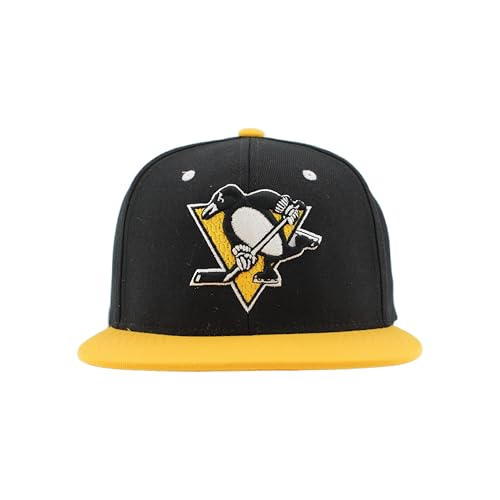 Image of ZHATS NHL Unisex-Adult NHL Officially Licensed Adjustable Snapback Hat Flat Bill Z11 Icon Two Color