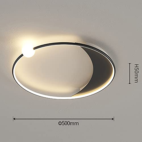 Ventilateur de plafond au design moderne avec éclairage LED et télécommande haute précision