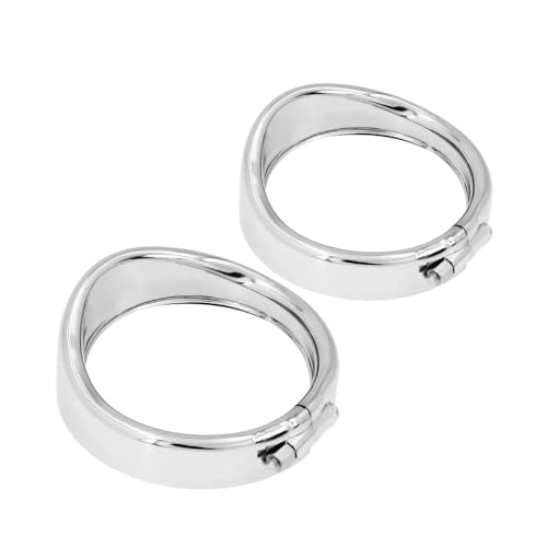 Couvercle garniture clignotant moto avec anneaux caoutchouc pour Electra Glide