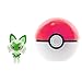 Pokémon Clip ‘N’ Go Sprigatito and Poké Ball - Includes 2-Inch Battle Figure and Poké Ball Accessory