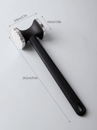 Miniatura 2 de 1 Martillo De Carne De Acero Inoxidable Para Pollo, Carne De Res, Cerdo, Carne De Res Plateado