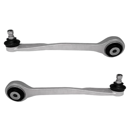 Image of Detroit Axle - Front Control Arm Kit for Audi A4 A5 Quattro Q5 RS5 S4 S5, 4 Upper Forward and Lower Rearward Control Arm with Ball Joints 2 Lower Forward Control Arms Replacement